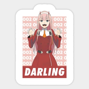 Zero two Sticker